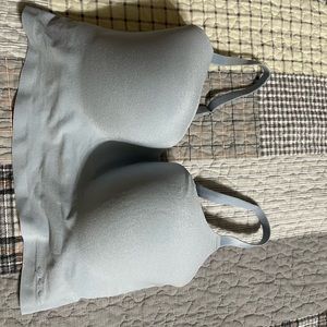 Wireless push up bra